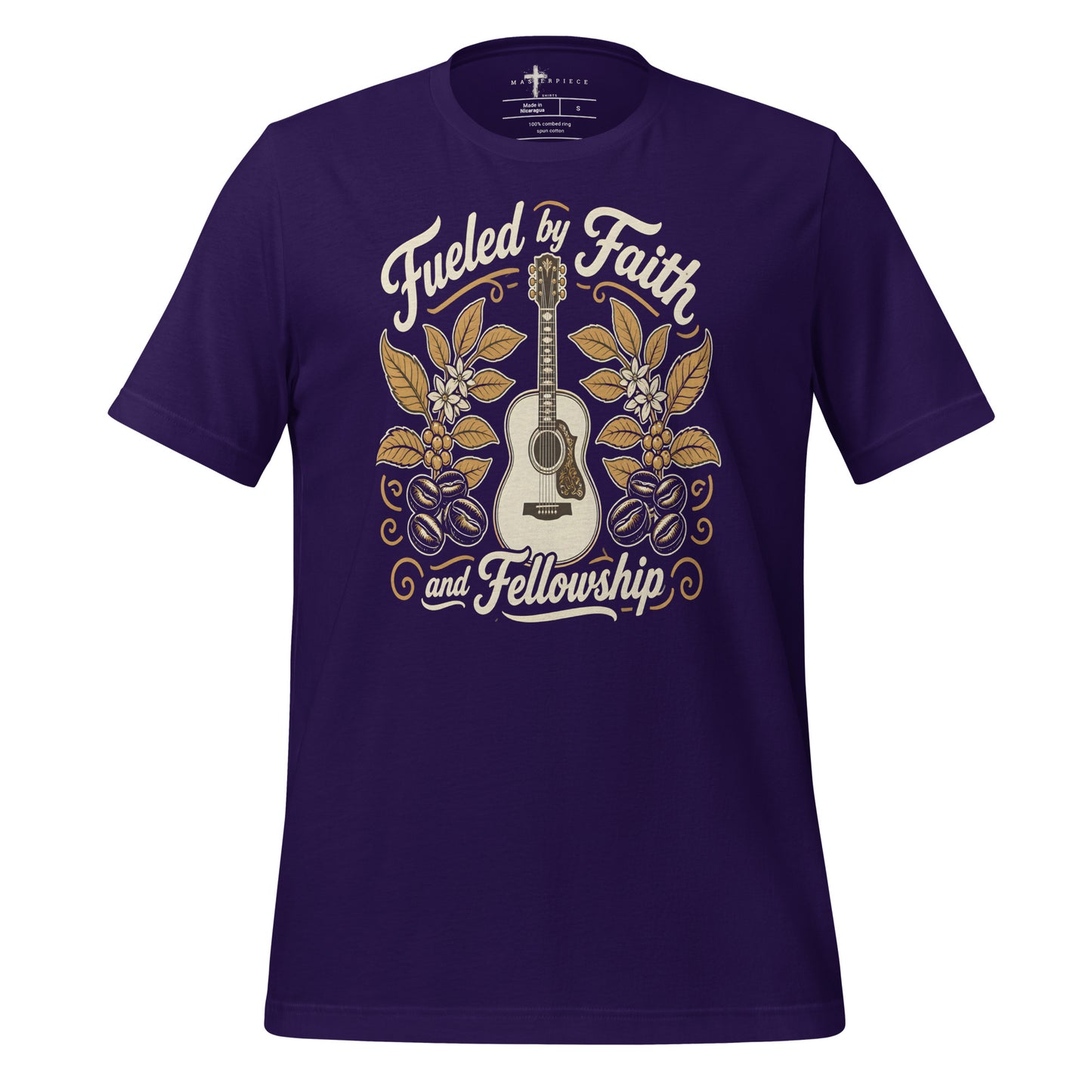 Fueled by Faith Guitar - Purple - MasterPiece Shirts