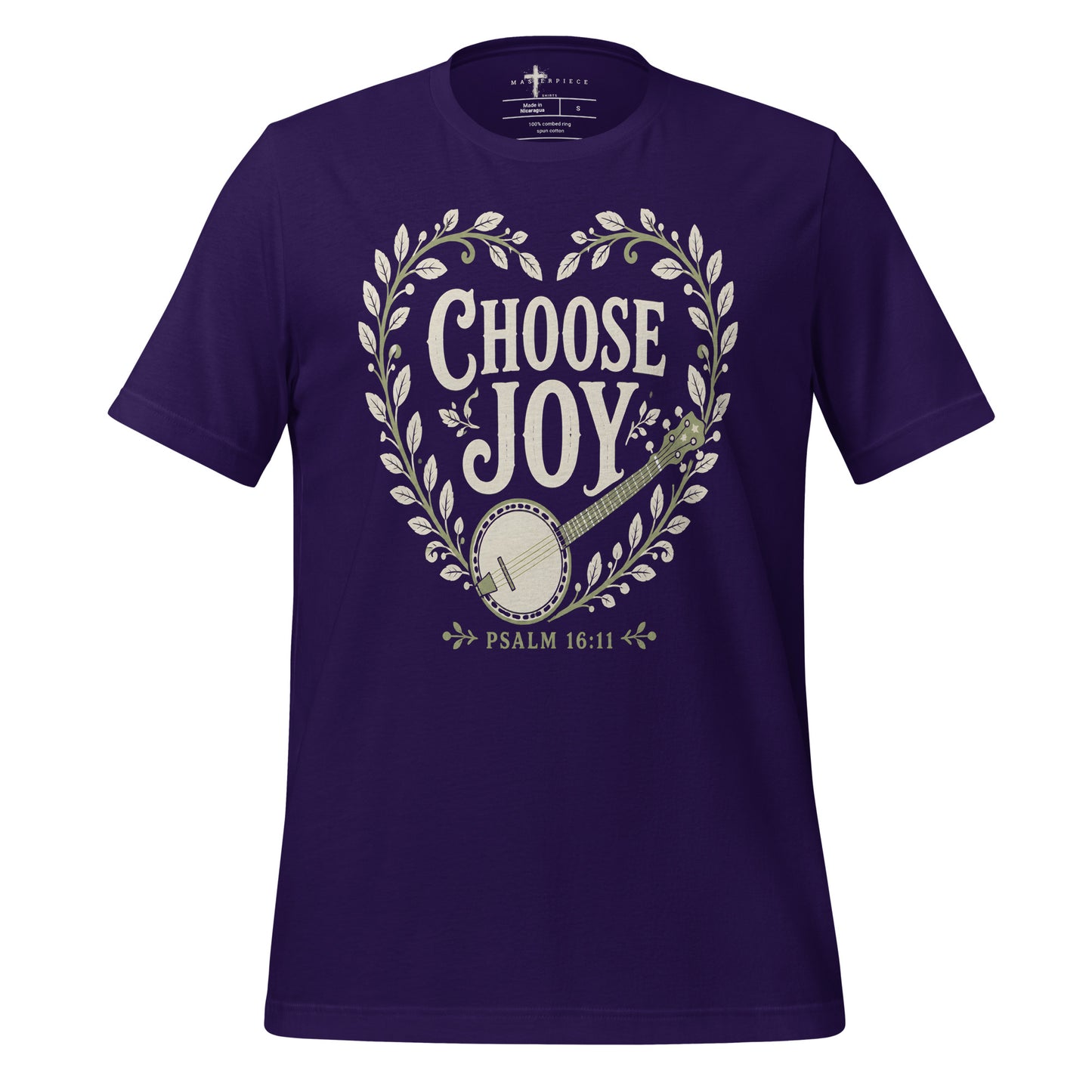 Choose Joy Banjo - Purple - MasterPiece Shirts