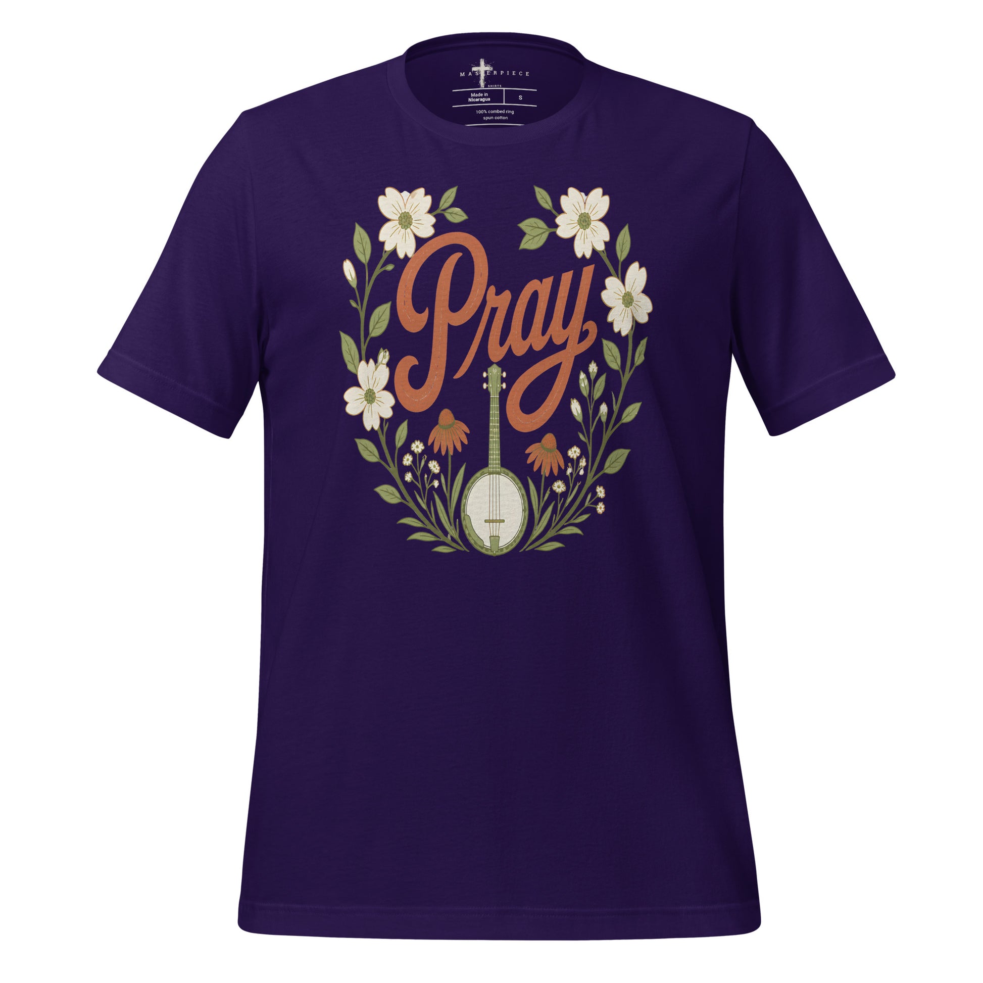 Pray Banjo - Purple - MasterPiece Shirts