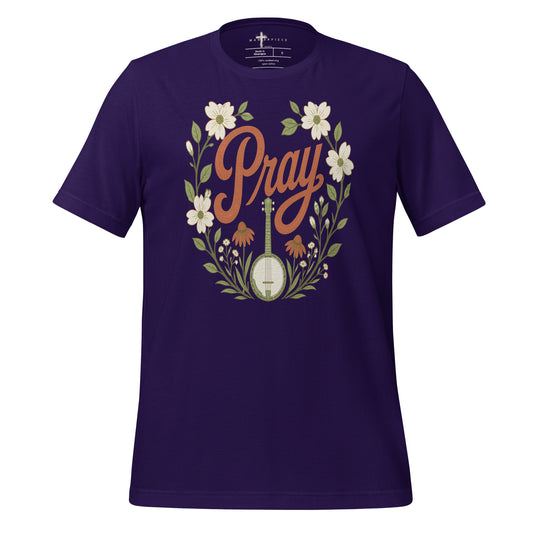 Pray Banjo - Purple - MasterPiece Shirts