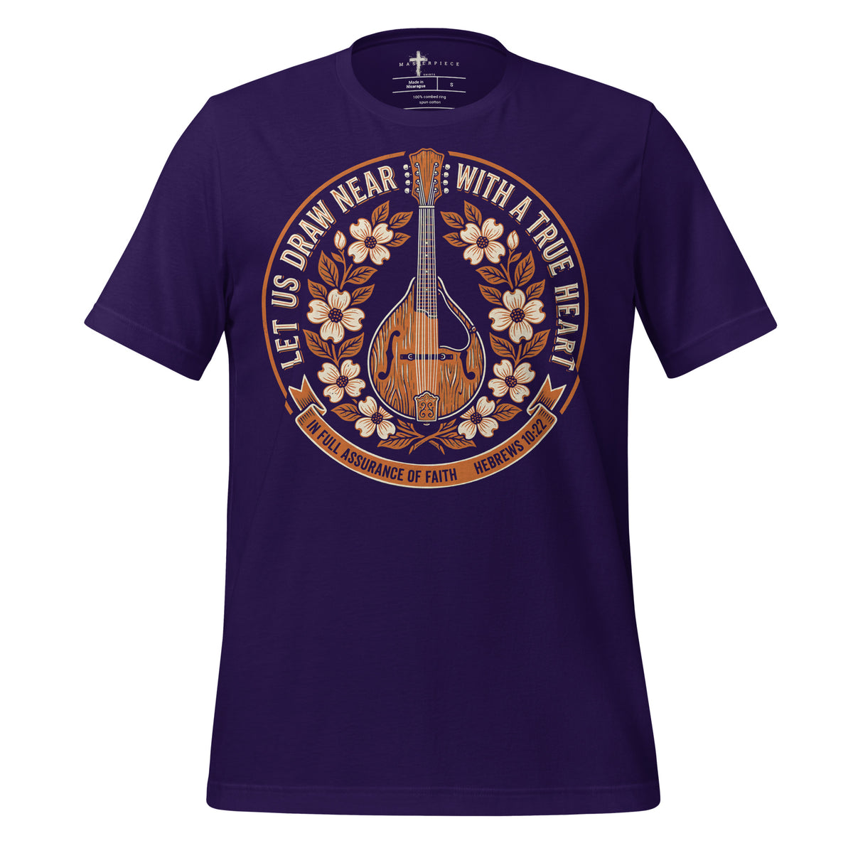 Draw Near Mandolin - Purple - MasterPiece Shirts