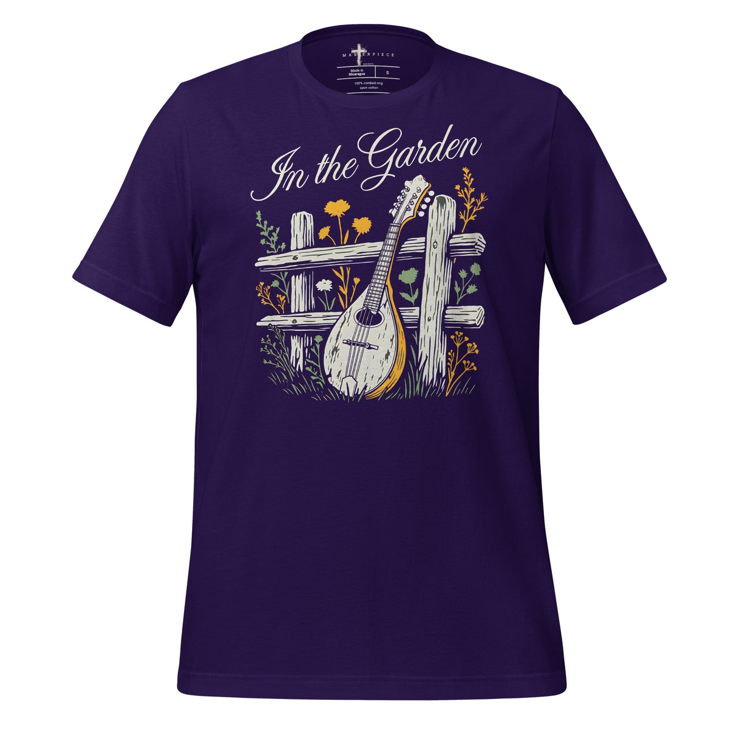 In The Garden Mandolin - Purple - MasterPiece Shirts
