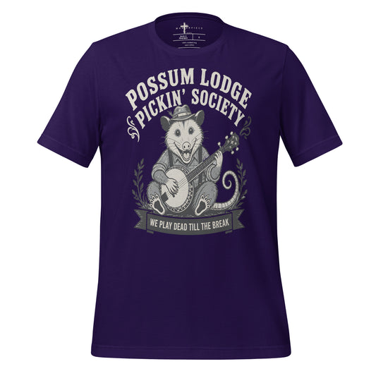Possum Pickin - Purple - MasterPiece Shirts