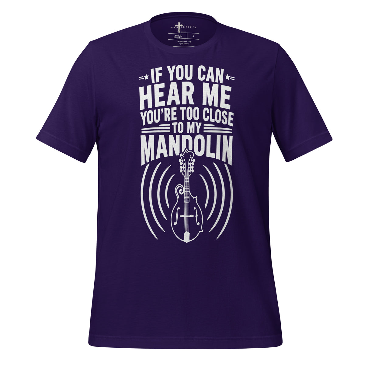 Too Close Mandolin - Purple - MasterPiece Shirts