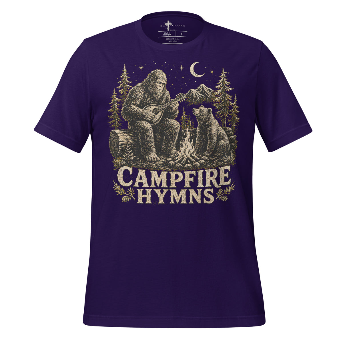 Campfire Hymns - Purple - MasterPiece Shirts
