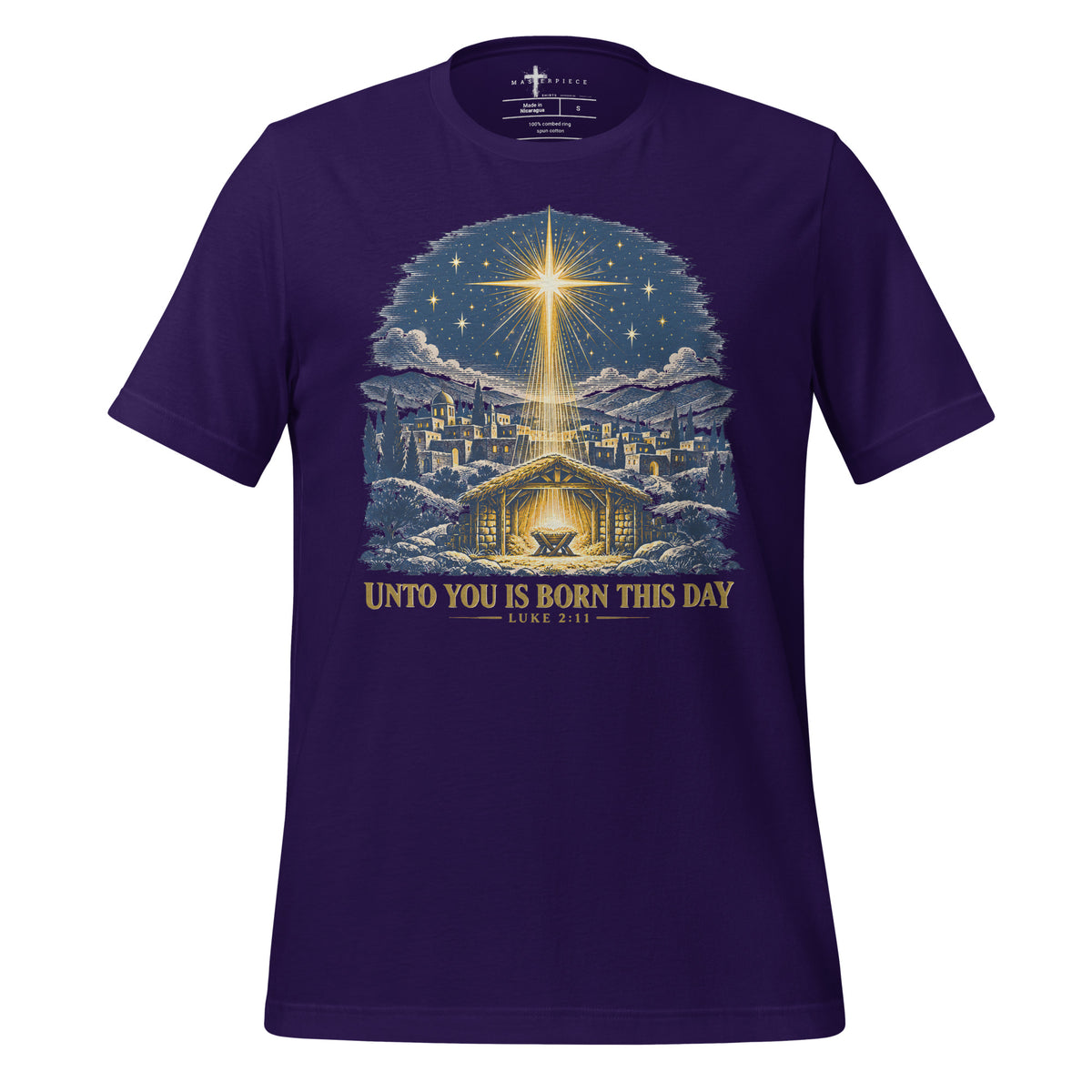 Unto to You Born - Purple - MasterPiece Shirts