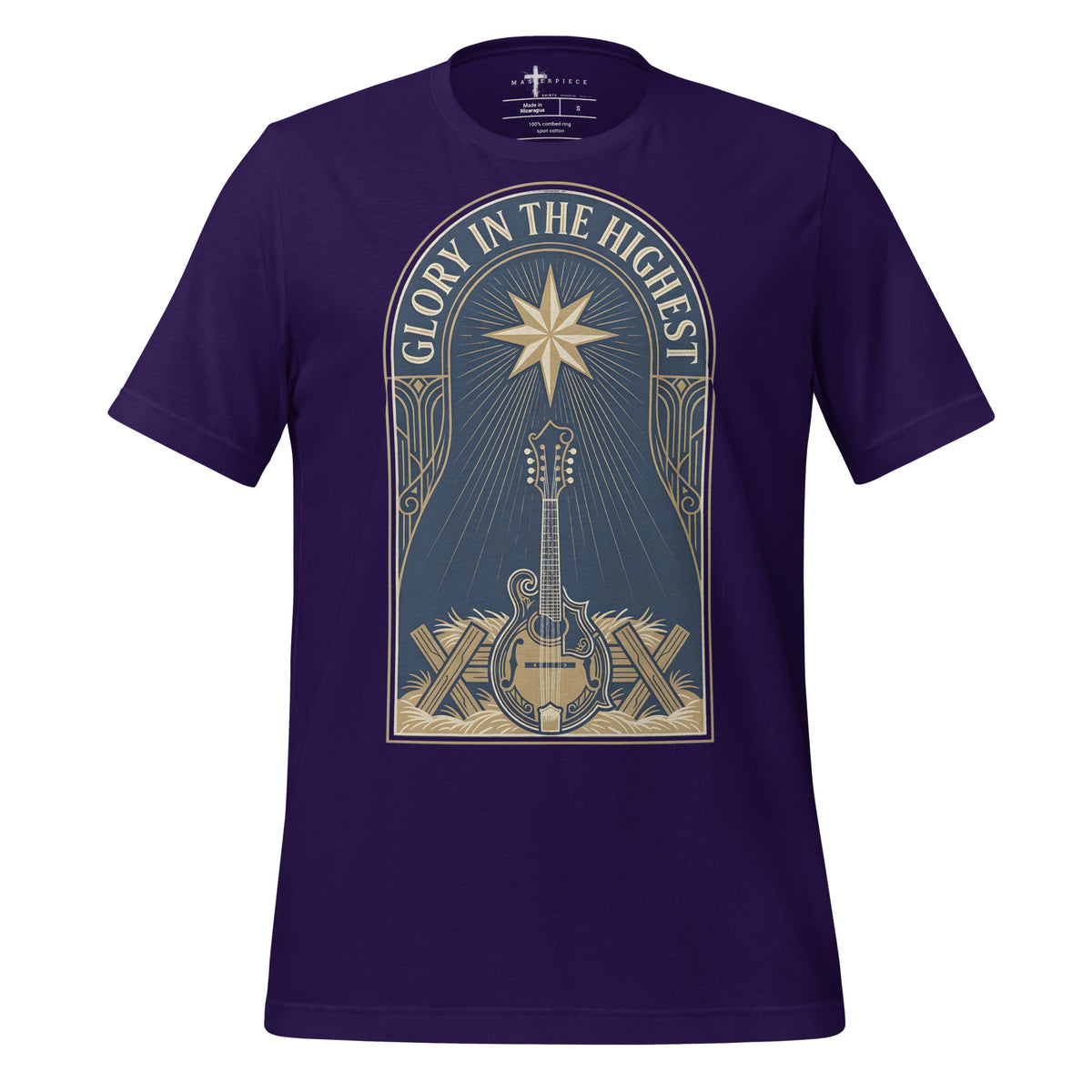 Glory in the Highest Mandolin - Purple - MasterPiece Shirts