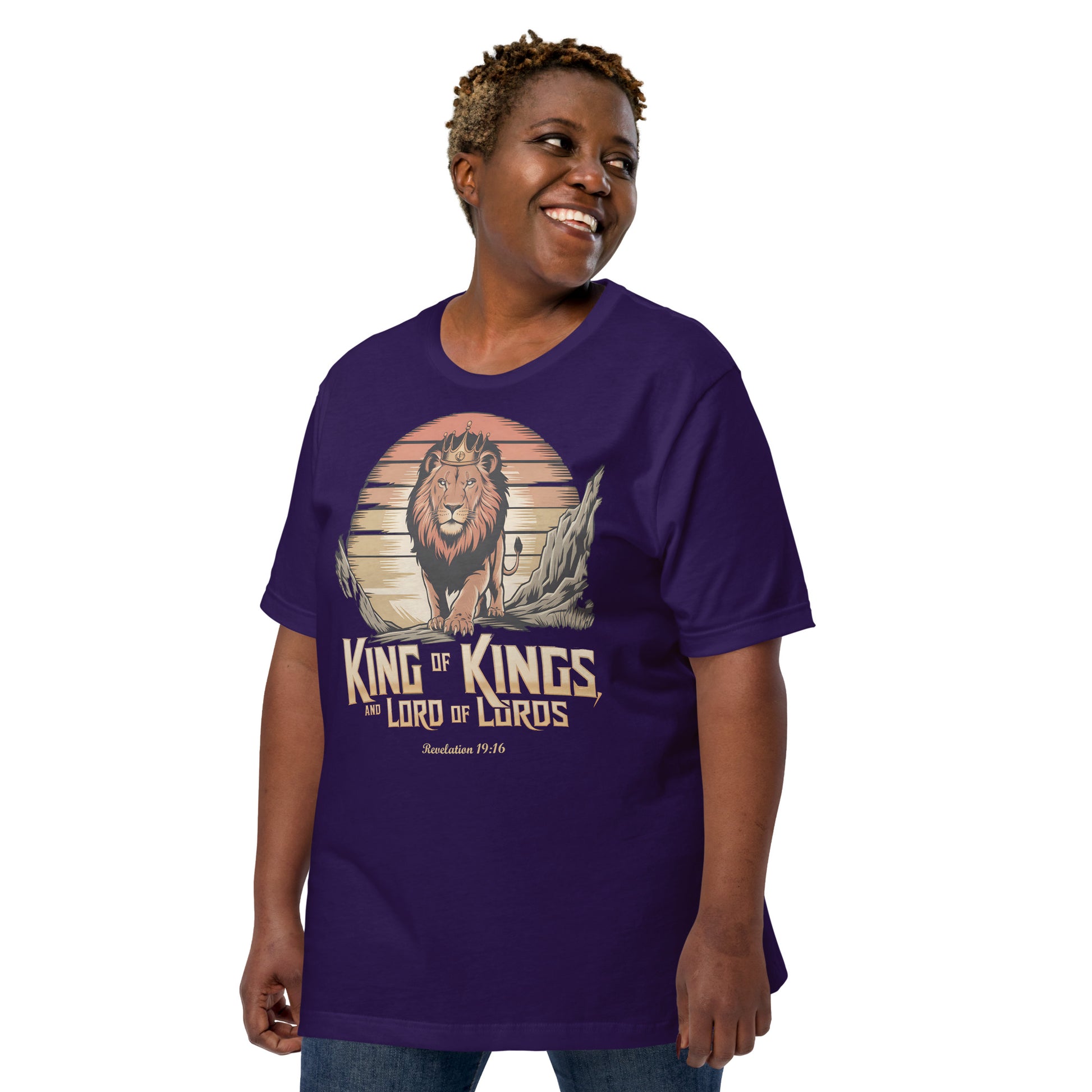 King of Kings T-Shirt  Christian Bible Verse T-Shirt
