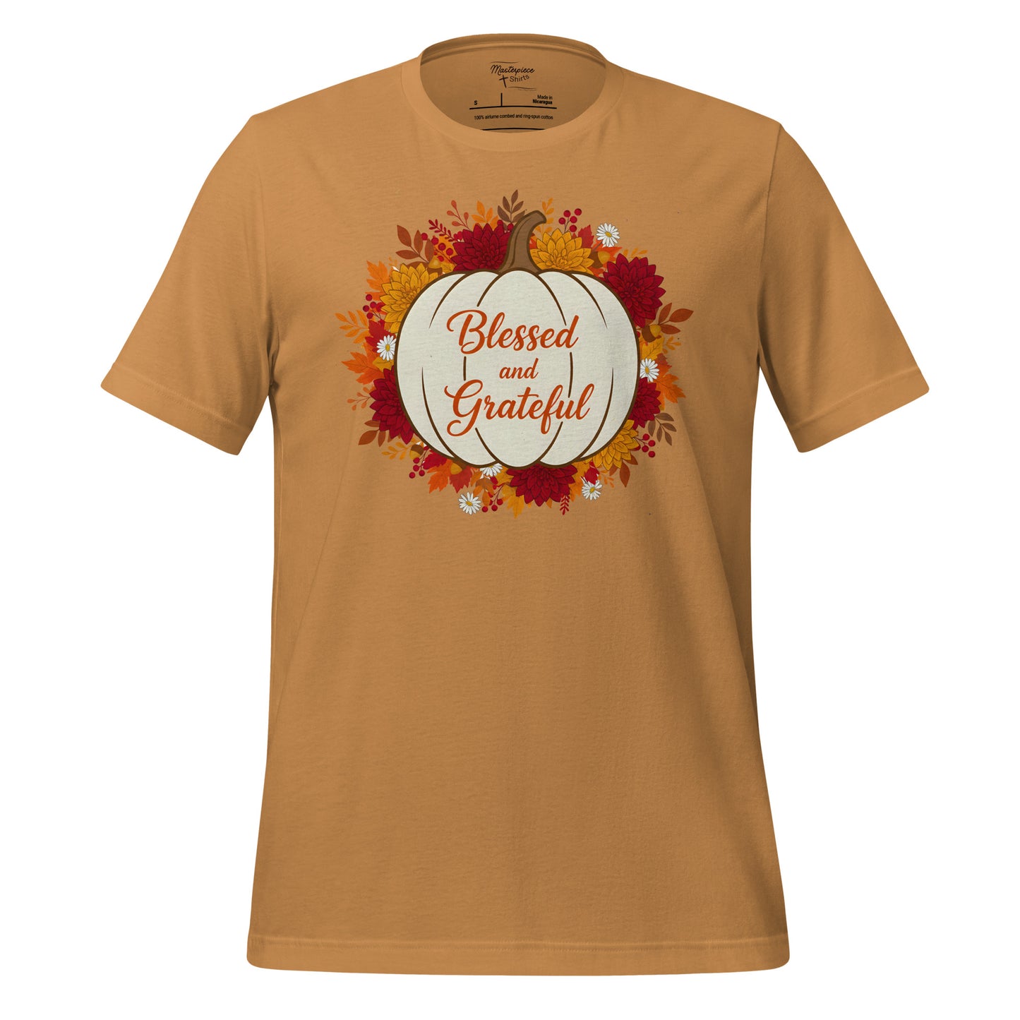  Blessed and Grateful Christian T-shirt 