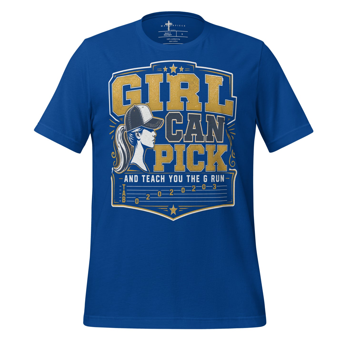 Girl can Pick G-Run - MasterPiece Shirts