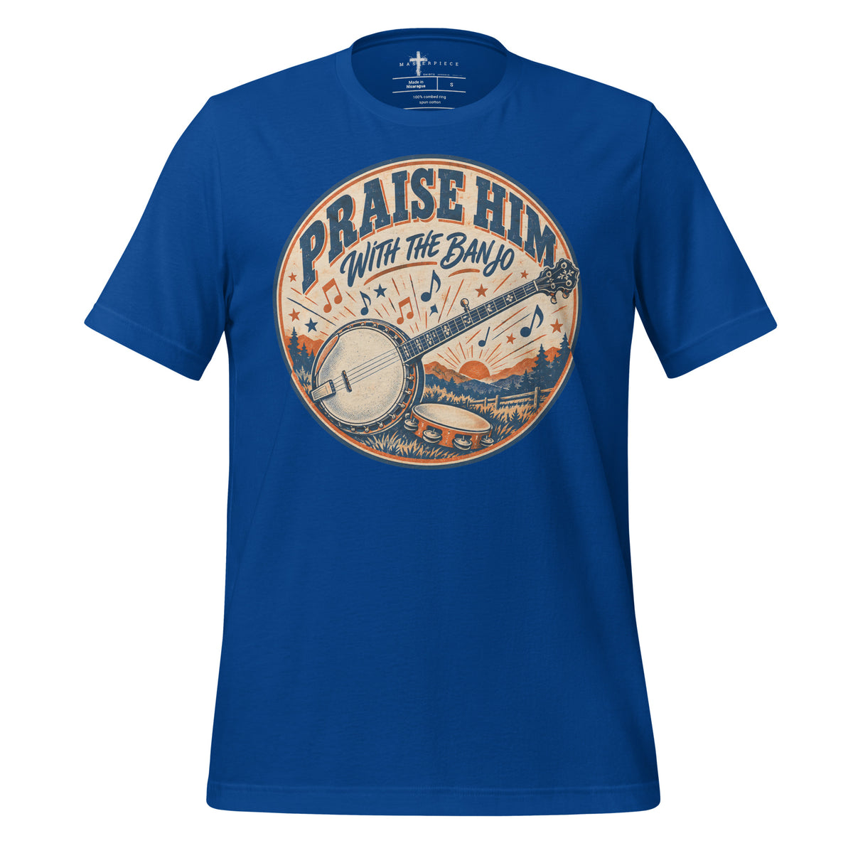 Praise Him with Banjo - MasterPiece Shirts
