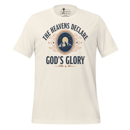 Heavens Declare Gods Glory Christian T-Shirt Psalm 19:1 