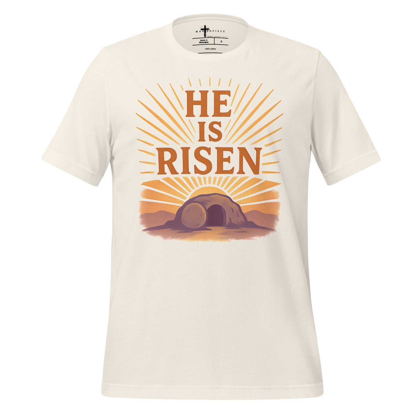  He Is Risen Christian T-shirt 