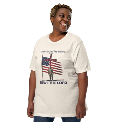 As For Me and My House  Christian Bible Verse T-Shirt