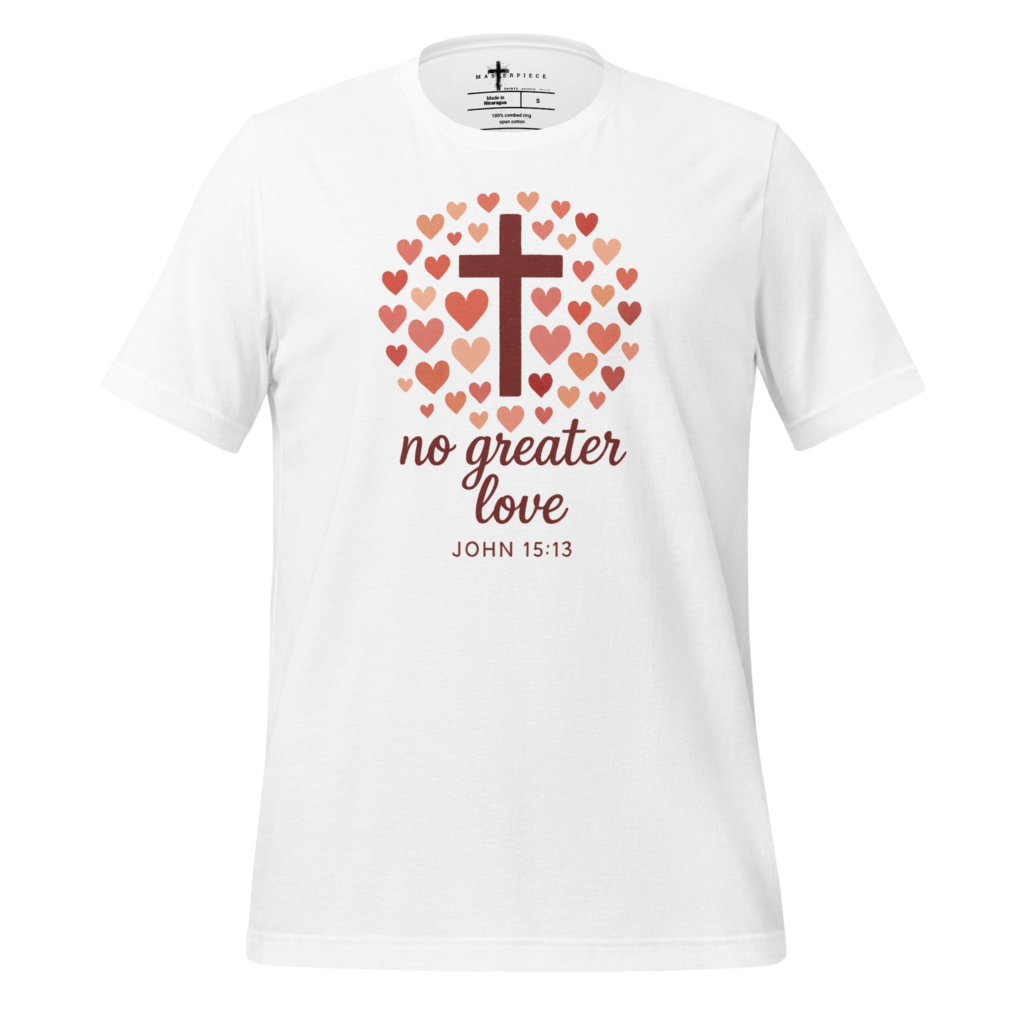 No Greater Love Christian T-shirt John 15:13